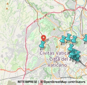 Mappa Via Taggia, 00168 Roma RM, Italia (5.82)