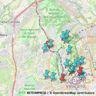 Mappa Via Taggia, 00168 Roma RM, Italia (2.72053)