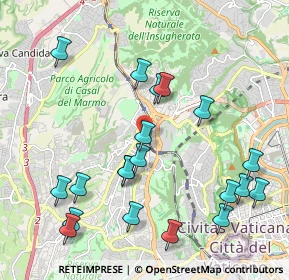 Mappa Via Taggia, 00168 Roma RM, Italia (2.42)