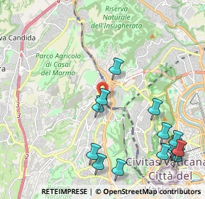 Mappa Via Taggia, 00168 Roma RM, Italia (2.75)