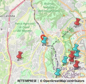 Mappa Via Taggia, 00168 Roma RM, Italia (3.14182)