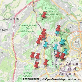 Mappa Via Vittorio Marchi, 00168 Roma RM, Italia (2.1105)