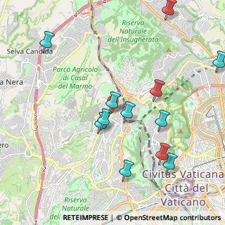 Mappa Via Vittorio Marchi, 00168 Roma RM, Italia (2.33083)