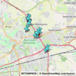 Mappa Via Carlo Pesenti, 00156 Roma RM, Italia (1.51385)