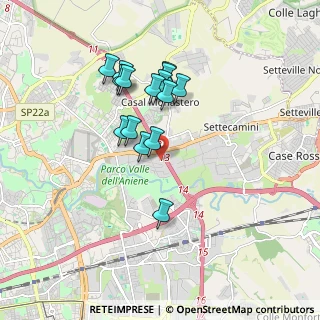Mappa Via Carlo Pesenti, 00156 Roma RM, Italia (1.62733)