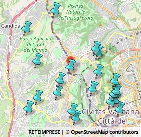 Mappa Via di Villa Maggiorani, 00168 Roma RM, Italia (2.5635)