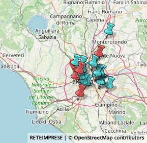 Mappa Via di Villa Maggiorani, 00168 Roma RM, Italia (9.5185)