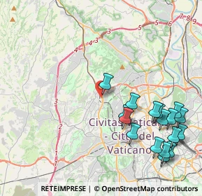 Mappa Via di Villa Maggiorani, 00168 Roma RM, Italia (5.31529)