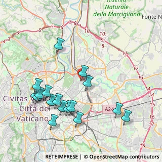 Mappa Via Gadames, 00199 Roma RM, Italia (4.69118)