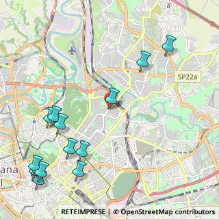 Mappa Via Gadames, 00199 Roma RM, Italia (2.99462)