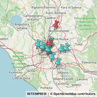 Mappa Circonvallazione Salaria, 00199 Roma RM, Italia (7.96)