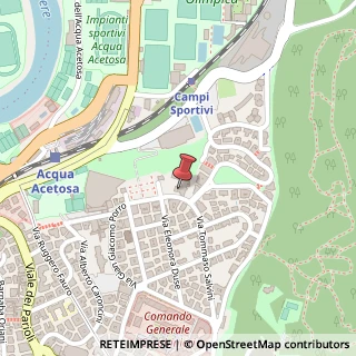 Mappa Via Tommaso Salvini, 24, 00197 Roma, Roma (Lazio)