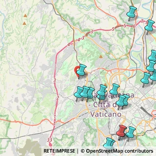 Mappa Via Giorgio Spaccarelli, 00168 Roma RM, Italia (6.5345)