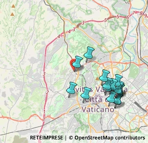 Mappa Via Millesimo, 00168 Roma RM, Italia (4.38625)