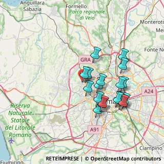 Mappa Via Giovanni Stefano Bonacossa, 00168 Roma RM, Italia (7.05947)