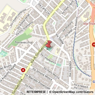 Mappa Via Montebruno,  12, 00168 Roma, Roma (Lazio)
