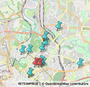 Mappa 00199 Roma RM, Italia (2.08538)
