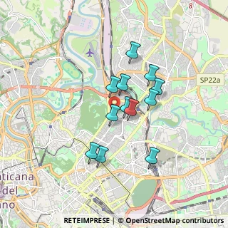 Mappa 00199 Roma RM, Italia (1.41333)