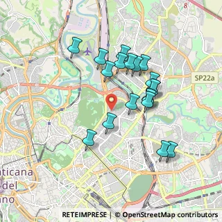 Mappa 00199 Roma RM, Italia (1.73105)