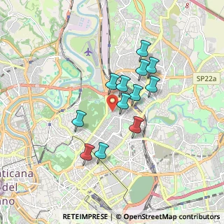 Mappa 00199 Roma RM, Italia (1.48917)