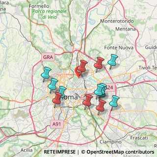 Mappa 00199 Roma RM, Italia (7.10615)