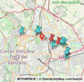 Mappa 00199 Roma RM, Italia (3.60273)