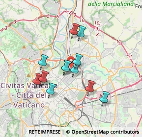 Mappa 00199 Roma RM, Italia (3.07)