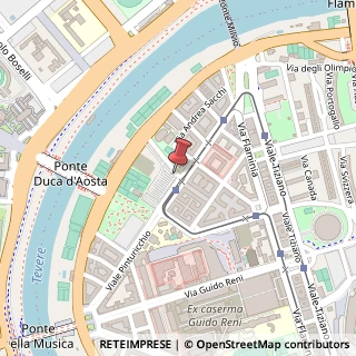 Mappa Piazza Mancini Antonio, 19, 00196 Roma, Roma (Lazio)