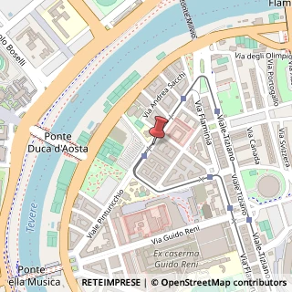 Mappa Viale Pinturicchio, 45, 00196 Roma, Roma (Lazio)