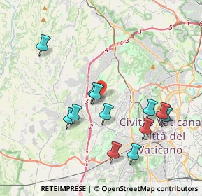 Mappa Via Paolo Rosi, 00168 Roma RM, Italia (4.02917)