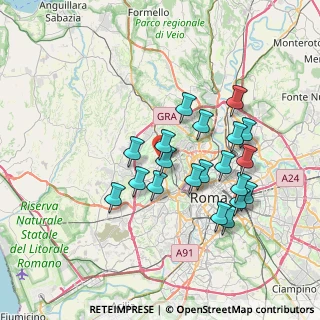 Mappa Via Tosi Federico, 00168 Roma RM, Italia (7.063)