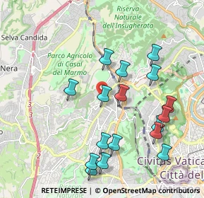Mappa Via Tosi Federico, 00168 Roma RM, Italia (2.20176)
