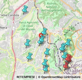 Mappa Via Tosi Federico, 00168 Roma RM, Italia (2.47)