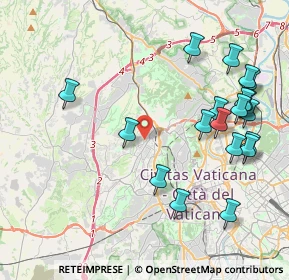 Mappa Via Tosi Federico, 00168 Roma RM, Italia (4.95789)