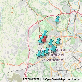 Mappa Via Tosi Federico, 00168 Roma RM, Italia (2.71)