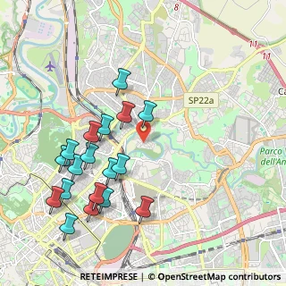 Mappa Via Passo del Furlo, 00141 Roma RM, Italia (2.30778)