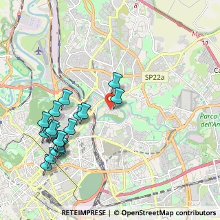 Mappa Via Passo del Furlo, 00141 Roma RM, Italia (2.49895)
