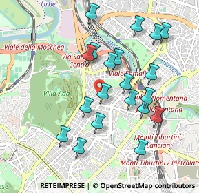 Mappa Via Ostriana, 00199 Roma RM, Italia (0.988)