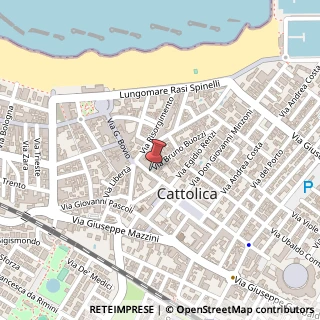 Mappa Viale C. Mancini,  23, 47841 Cattolica, Rimini (Emilia Romagna)