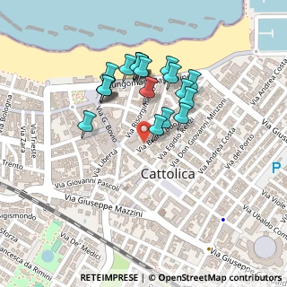 Mappa Viale C. Mancini, 47841 Cattolica RN, Italia (0.2025)