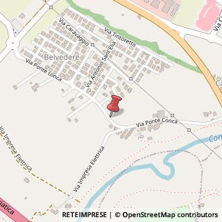 Mappa Via Ponte Conca, 2, 47843 Misano Adriatico, Rimini (Emilia Romagna)