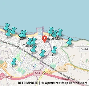 Mappa Via Caboto, 47841 Cattolica RN, Italia (1.00765)