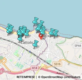 Mappa Via Caboto, 47841 Cattolica RN, Italia (0.851)