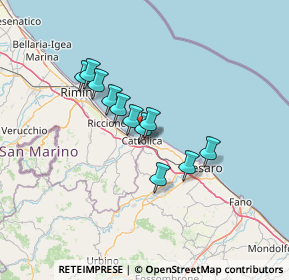 Mappa Via Niccolò Machiavelli, 47841 Cattolica RN, Italia (10.09182)