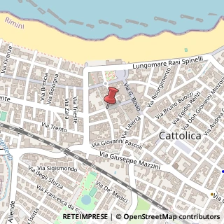 Mappa Via G. Matteotti, 49, 47841 Cattolica, Rimini (Emilia Romagna)