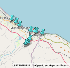 Mappa Via Fiume, 47841 Cattolica RN, Italia (2.84818)