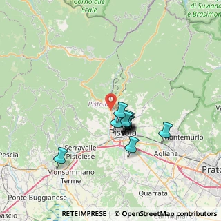 Mappa Zona ex Permaflex, 51100 Pistoia PT, Italia (5.52333)