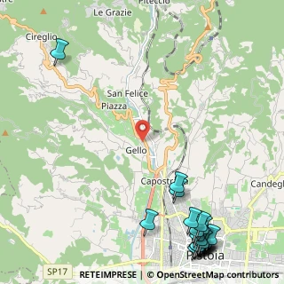 Mappa Zona ex Permaflex, 51100 Pistoia PT, Italia (3.591)