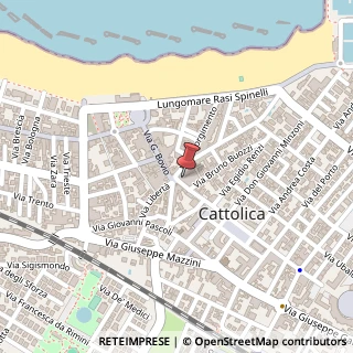 Mappa Via Mancini C., 5, 47841 Cattolica, Rimini (Emilia Romagna)