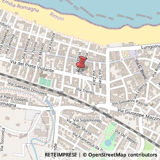 Mappa Via Bologna, 16, 47841 Cattolica, Rimini (Emilia Romagna)